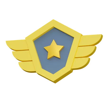 Emblème étoile  3D Icon