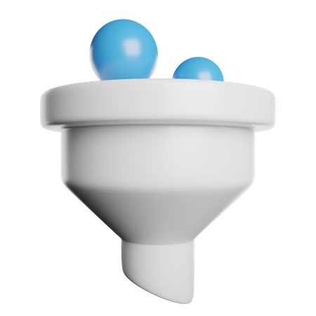 Embudo  3D Icon