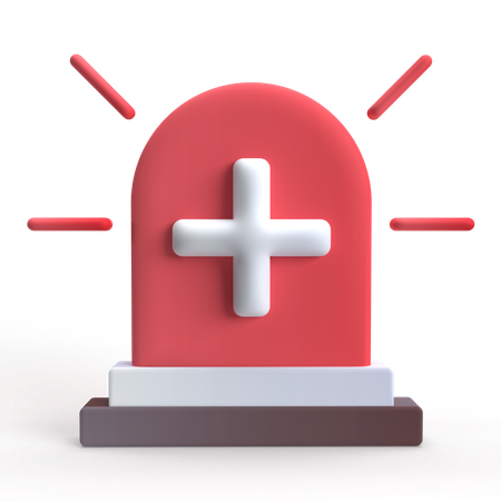 Emergência  3D Icon