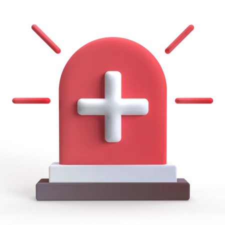 Emergência  3D Icon