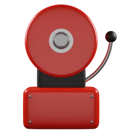 3 D Render Emergency Alarm 3D Icon