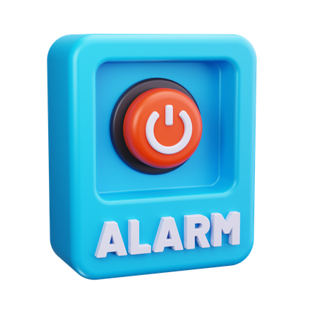 Emergency Alarm  3D Icon