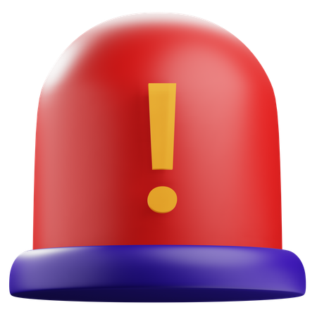 Emergency Alarm  3D Icon