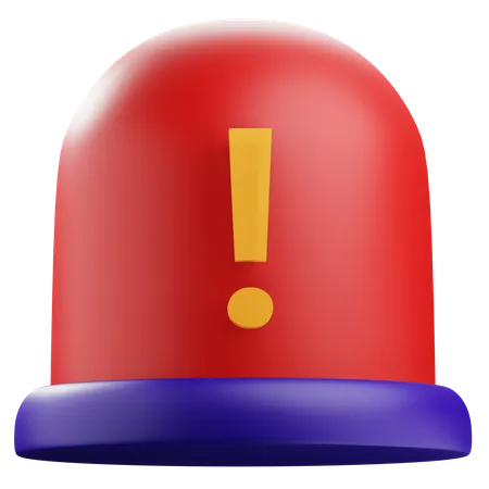 Emergency Alarm  3D Icon