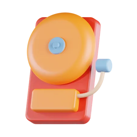 Emergency Alarm  3D Icon