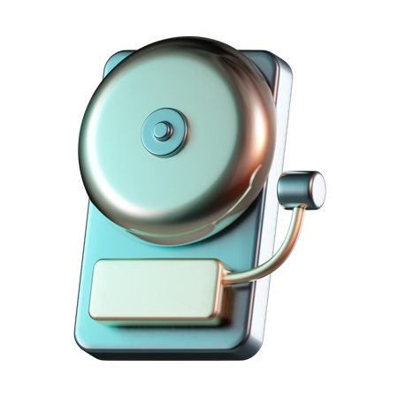 Emergency Alarm  3D Icon