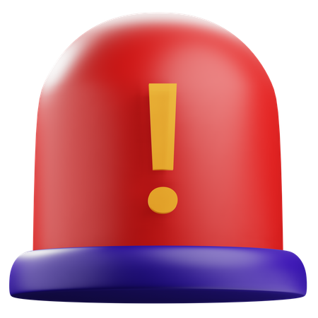 Emergency Alarm  3D Icon