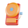 3d emergency alarm logo
