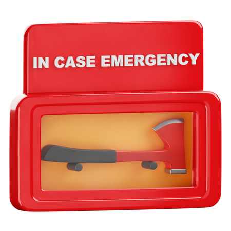 Emergency Axe  3D Icon