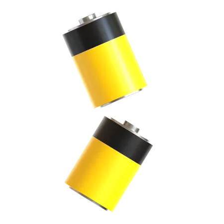 緊急用バッテリー  3D Icon