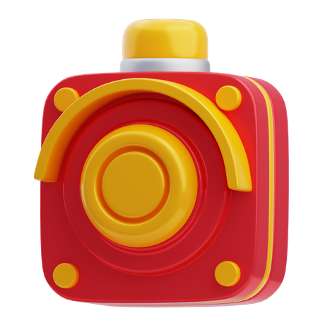 Emergency Button  3D Icon