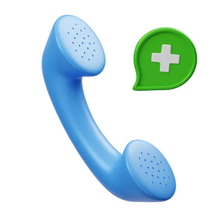 Emergency call  3D Icon