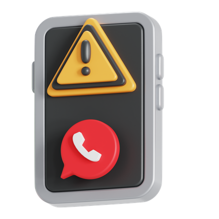 Emergency call  3D Icon