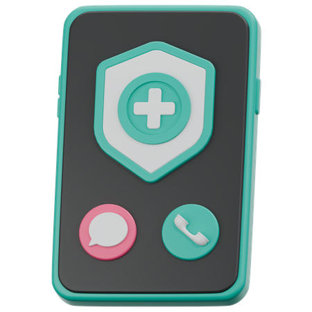 Emergency Call  3D Icon