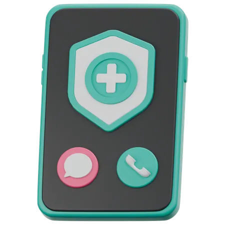 Emergency Call  3D Icon