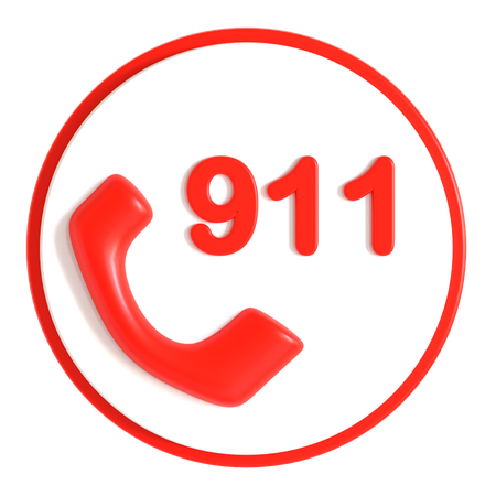 Emergency Call  3D Icon