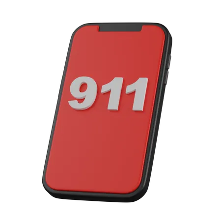 Emergency Call  3D Icon