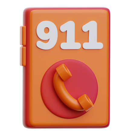 Emergency Call  3D Icon