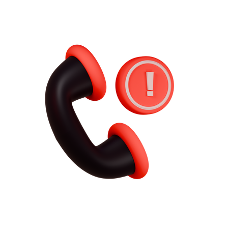 Emergency Call  3D Icon