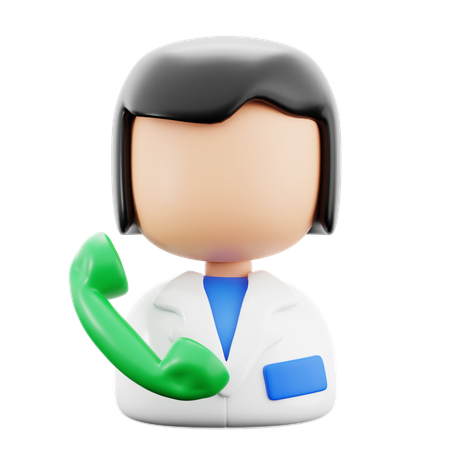 Emergency Call  3D Icon