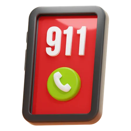 EMERGENCY CALL  3D Icon