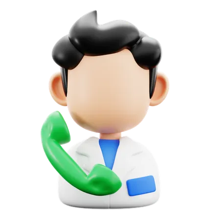 Emergency Call  3D Icon