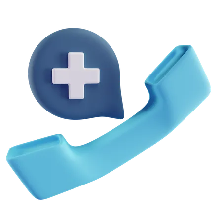 Emergency Call  3D Icon