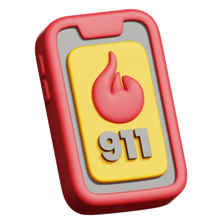 Emergency Call  3D Icon