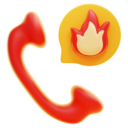 EMERGENCY CALL  3D Icon