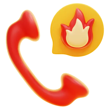 EMERGENCY CALL  3D Icon