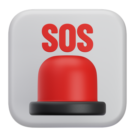 Emergency Call  3D Icon