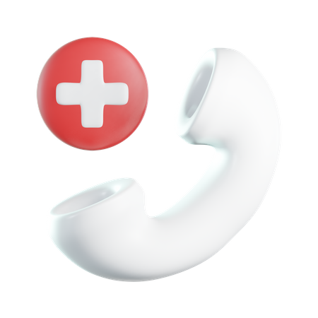 Emergency Call  3D Icon