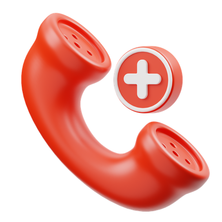 Emergency Call  3D Icon