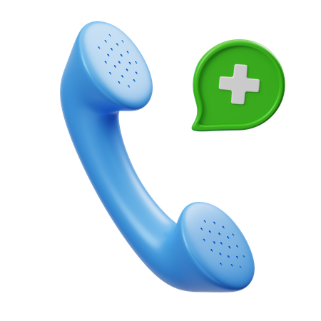 Emergency call  3D Icon