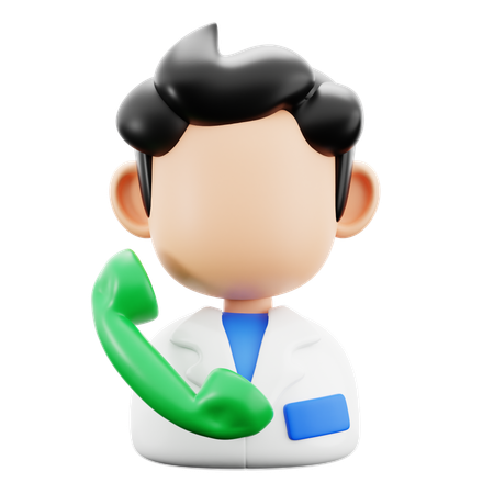 Emergency Call  3D Icon