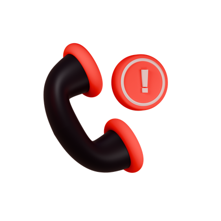 Emergency Call  3D Icon