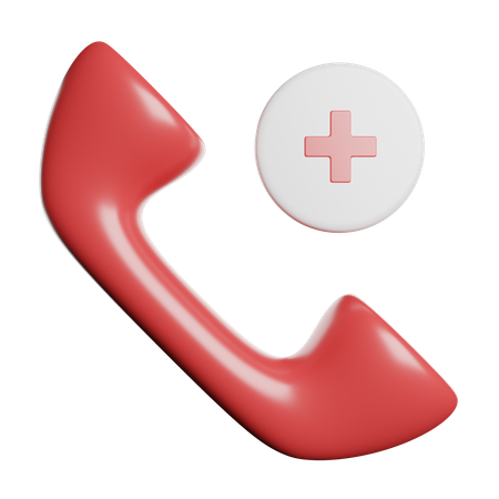 Emergency Call  3D Icon