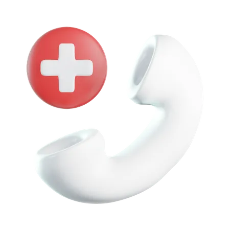 Emergency Call 3D Icon