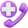 medical emergency 3d logo