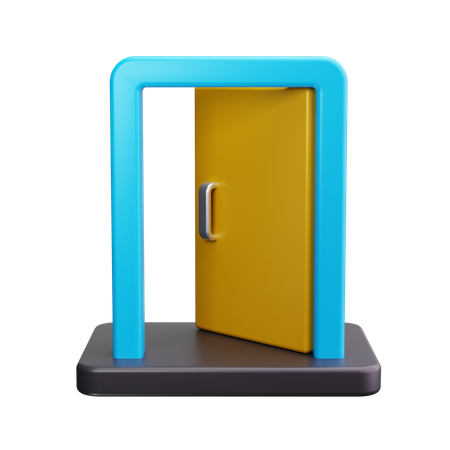 Emergency Exit  3D Icon