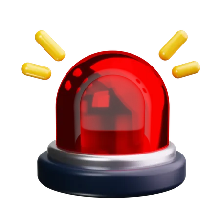 Emergency Light  3D Icon