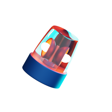 Emergency Light  3D Icon