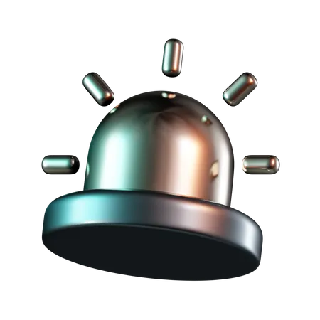 Emergency Light  3D Icon