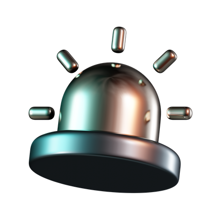 Emergency Light  3D Icon
