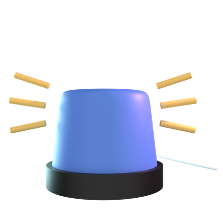Emergency Lights  3D Icon