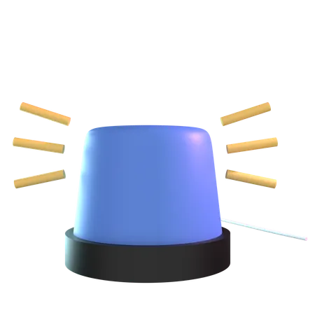 Emergency Lights  3D Icon