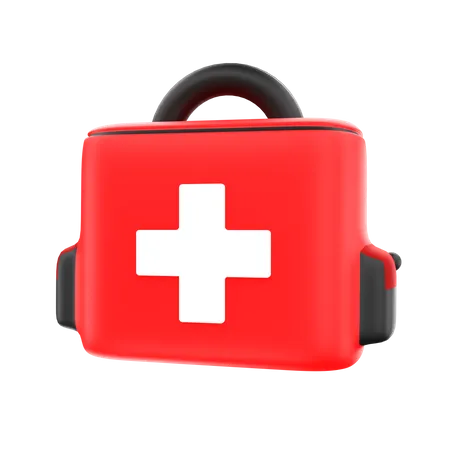 Emergency Medical Kit  3D Icon