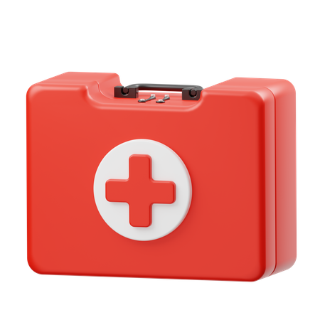 Emergency Medical Kit  3D Icon