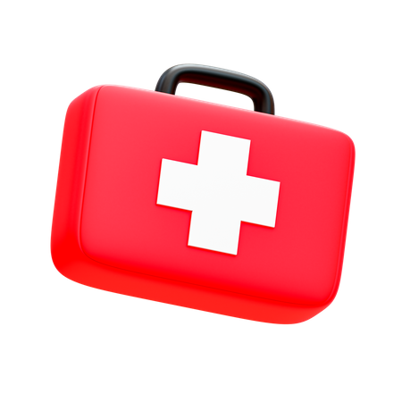 Emergency Medical Kit  3D Icon