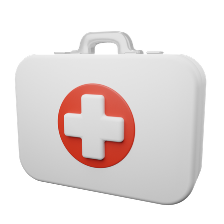Emergency Medical Kit  3D Icon